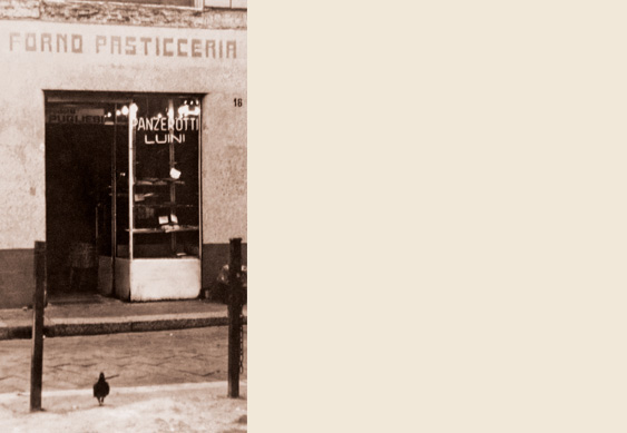 La storica bottega Luini in Via Santa Radegonda